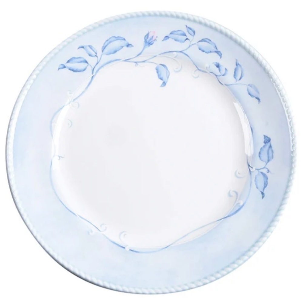 Lenox Swedish Lodge Swedish rose dinner plate blue - Picture 2 of 9
